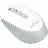 Adesso Wireless Mouse with AI CoPilot Shortcut Button (White) — iMouse A30W