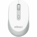 Adesso Wireless Mouse with AI CoPilot Shortcut Button (White) — iMouse A30W