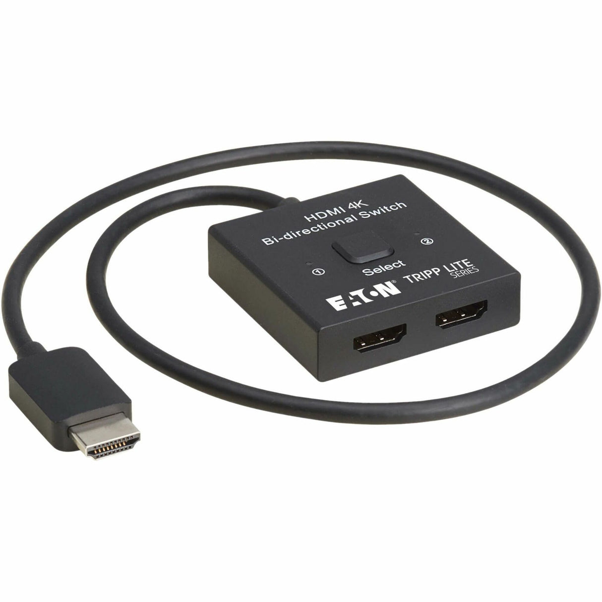 Eaton Tripp Lite Series 2x1 Bi-Directional HDMI Switch - 4K 60 Hz, HDR, HDCP Passthrough — B119-002-BDS