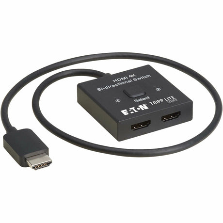 Eaton Tripp Lite Series 2x1 Bi-Directional HDMI Switch - 4K 60 Hz, HDR, HDCP Passthrough — B119-002-BDS