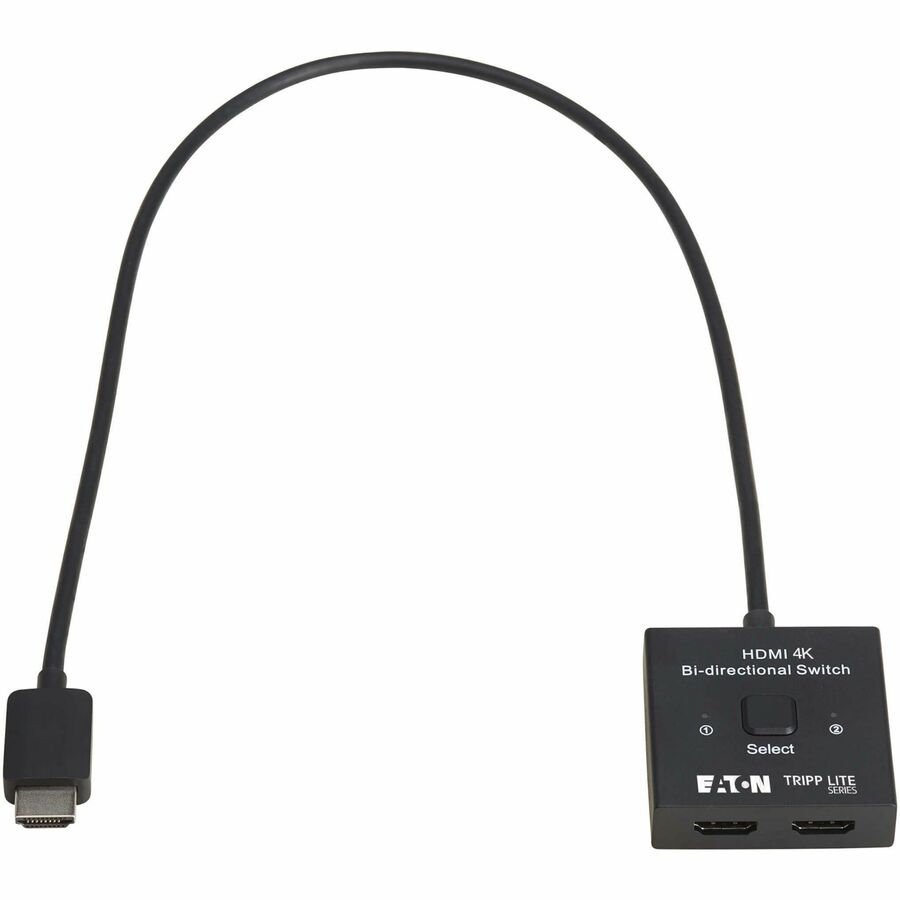 Eaton Tripp Lite Series 2x1 Bi-Directional HDMI Switch - 4K 60 Hz, HDR, HDCP Passthrough — B119-002-BDS