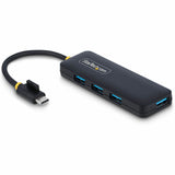 StarTech.com StarTech.com 4-Port USB-C Hub, 5Gbps, USB-C to 4x USB-A, Bus Powered, Small Travel Mini Hub, USB 3.0 Expansion Hub, Portable — H5C4A-USB-HUB