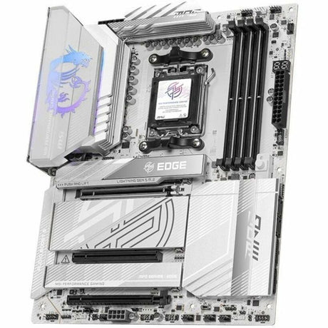 MSI MPG X870E EDGE TI WIFI Gaming Desktop Motherboard - AMD X870E Chipset - Socket AM5 - ATX — X870EEDGEWTIWIFI