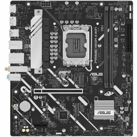 Asus Prime H810M-A WIFI-CSM Desktop Motherboard - Intel H810 Chipset - Socket LGA-1851 - Micro ATX — PRIME H810M-A WIFI-CSM
