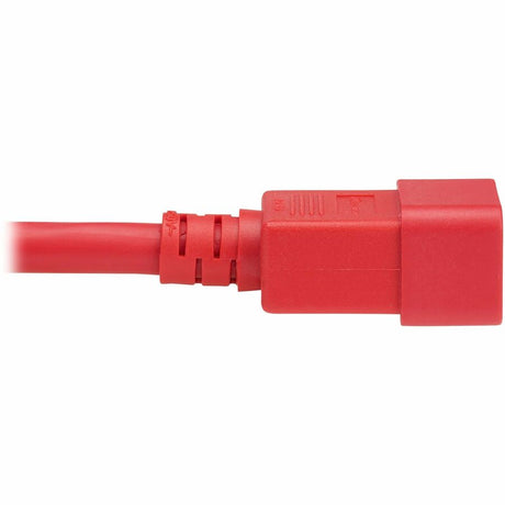 Eaton Tripp Lite Series Power Cord, C20 to C21 - Heavy-Duty, 20A, 250V, 12 AWG, 4 ft. (1.2 m), Red — P035-004-ARD