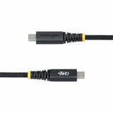 StarTech.com 10ft (3m) USB-C Charging Cable, Side Screw Locking, 240W (5A) PD EPR, Silicone Jacket w/Braid, Rugged USB 2.0 Cord, USB-IF — S2CEPR3M-USBSL-CABLE
