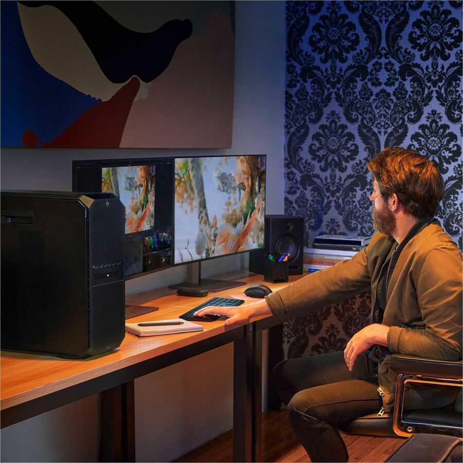 HP Z6 G5 A Workstation - 1 x AMD Ryzen Threadripper PRO 7955WX - 32 GB - 1 TB SSD - Tower - Black - Smart Buy — BG9B9UT#ABA