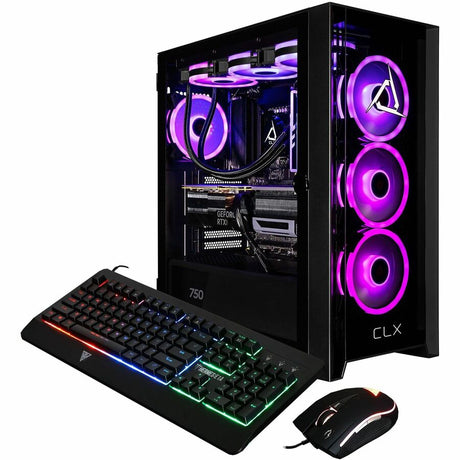 CLX SET Gaming Desktop Computer - Intel Core Ultra 7 265F - 32 GB - 2 TB SSD - Mid-tower - Black — TGMSETRTU5202BM