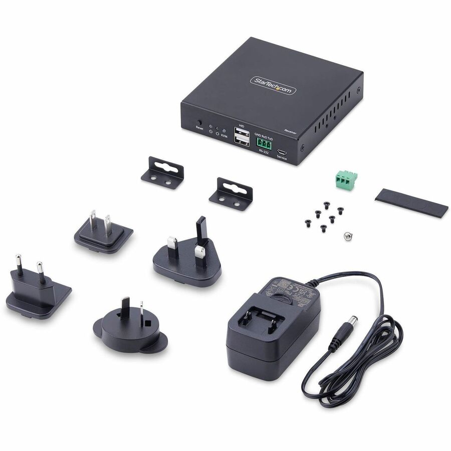 StarTech.com HDMI KVM Receiver Over IP Network for the IH2006 Product Series, 4K 60Hz, Keyboard/Video/Mouse, Receiver Only — IH2006-KVM-RX
