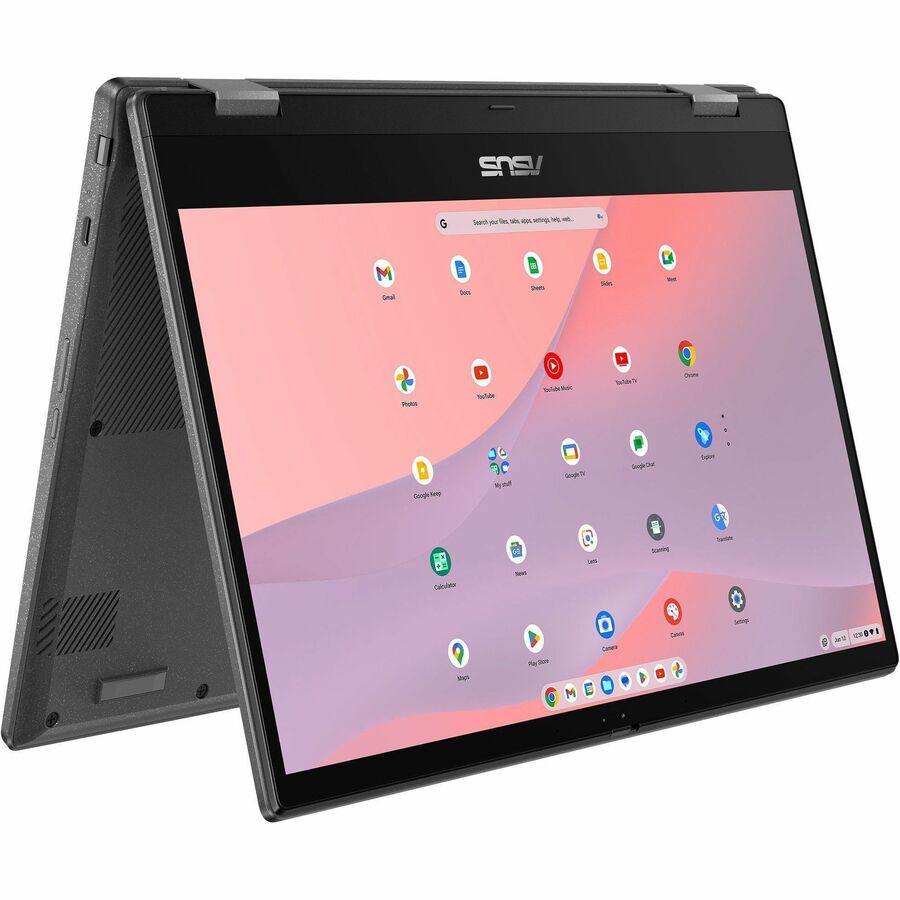 Asus Chromebook CM14 Flip CM1402F CM1402FM2A-GE84FT-S 14" Touchscreen Convertible 2 in 1 Chromebook - Full HD - Octa-core (ARM Cortex A76 + Cortex A55) - 8 GB - 64 GB Flash Memory — CM1402FM2A-GE84FT-S