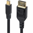 StarTech.com 10ft (3m) Mini DisplayPort to DisplayPort 1.4 Cable, 8K 60Hz HBR3 HDR, UHD 4K 120Hz, mDP to DP Slim Cord — DP14MDPMM10F