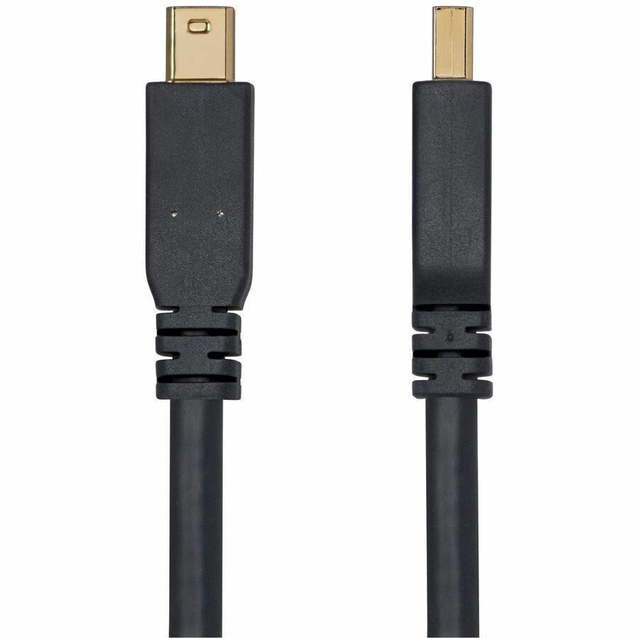 StarTech.com 10ft (3m) Mini DisplayPort to DisplayPort 1.4 Cable, 8K 60Hz HBR3 HDR, UHD 4K 120Hz, mDP to DP Slim Cord — DP14MDPMM10F