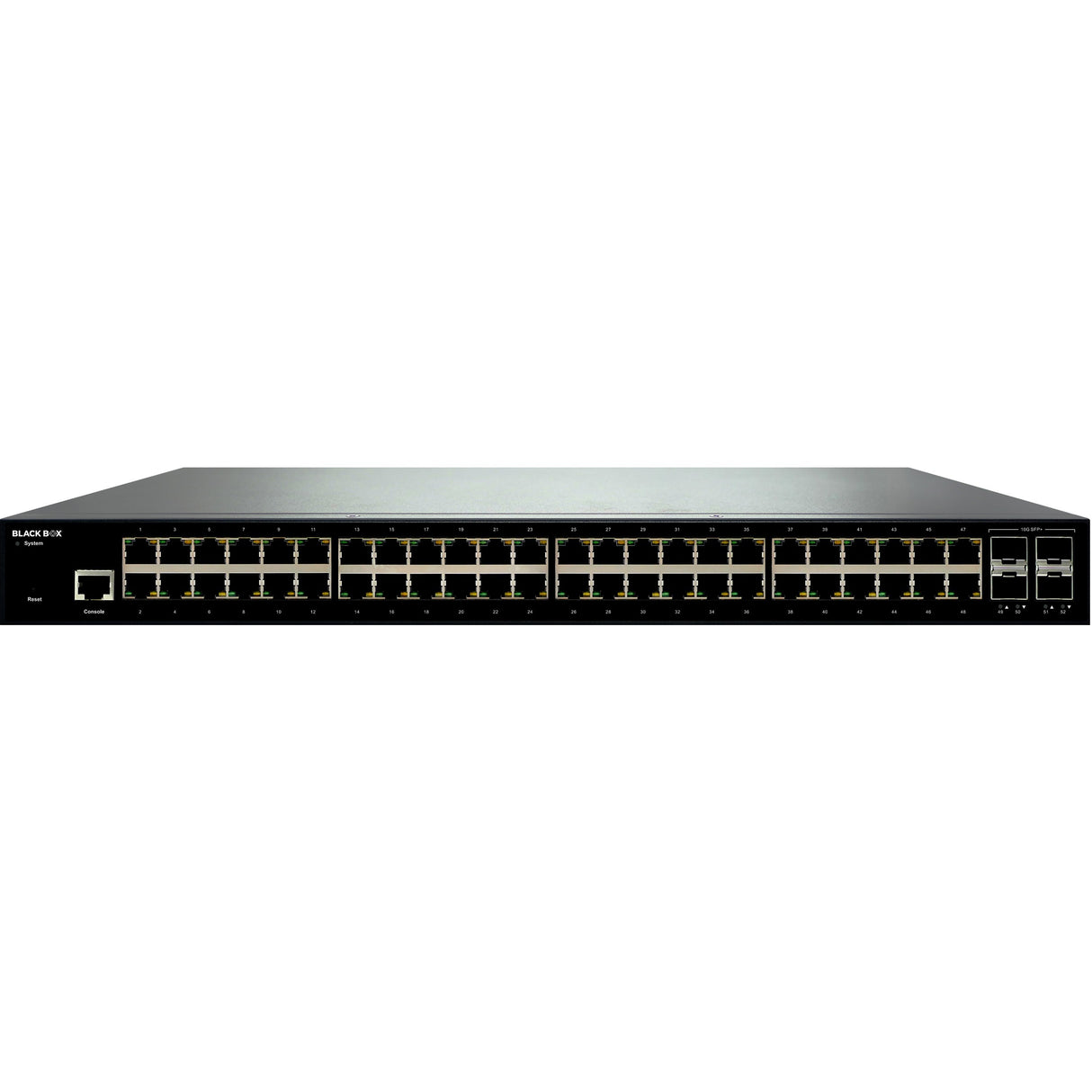 Black Box GB Ethernet Managed Switch - 48 RJ45, 4 SFP+ — LGB5052A-R3