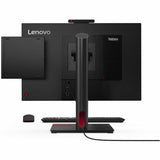 Lenovo ThinkCentre M70q Gen 5 12TD001JUS Desktop Computer - Intel Core i3 14th Gen i3-14100T - 8 GB - 256 GB SSD - Tiny - Black — 12TD001JUS