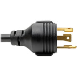 Eaton Tripp Lite Series Power Cord, C19 to NEMA L6-30 - Heavy-Duty, 20A, 100-250V, 12 AWG, 12 ft. (3.66 m), Black — P040-012-P30
