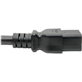 Eaton Tripp Lite Series Power Cord, C19 to NEMA L6-30 - Heavy-Duty, 20A, 100-250V, 12 AWG, 12 ft. (3.66 m), Black — P040-012-P30