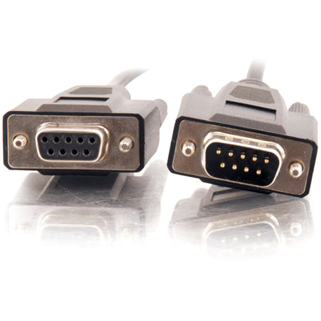 C2G 10ft DB9 M/F Extension Cable - Black — 52031