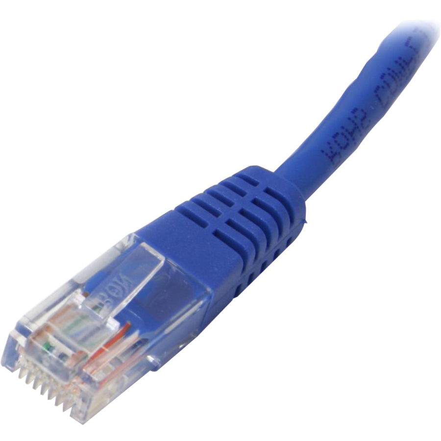 StarTech.com 50ft Blue Molded Cat5e UTP Patch Cable — M45PATCH50BL