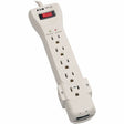 Eaton Tripp Lite Series Protect It! 7-Outlet Surge Protector, 15 ft. (4.57 m) Cord, 2520 Joules, Fax/Modem Protection, RJ11 — SUPER7TEL15