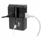Eaton Tripp Lite Series Protect It! Surge Protector with 4 Rotatable Outlets, Direct Plug-In, 1080 Joules, 3.4A USB Charger — SK40RUSBB
