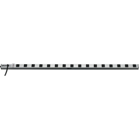 Eaton Tripp Lite Series 16-Outlet Industrial Surge Protector, 15 ft. (4.57 m) Cord, 1650 Joules, Metal Housing, 48 in. Length — SS7415-15