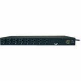 Eaton Tripp Lite Series 1.9kW Single-Phase Local Metered Automatic Transfer Switch PDU, 2 120V L5-20P / 5-20P Inputs, 16 5-15/20R Outputs, 1U, TAA — PDUMH20AT