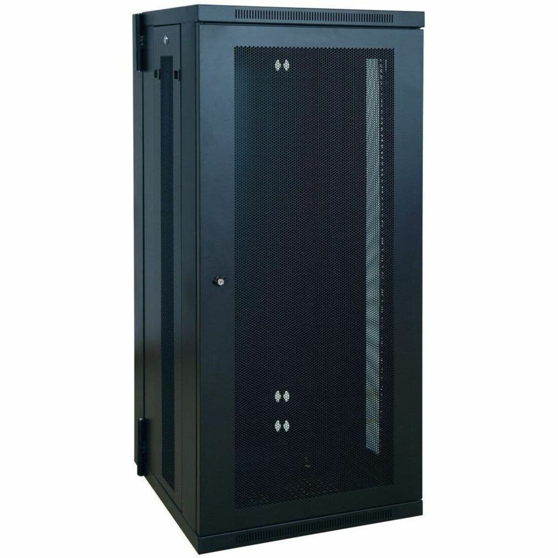 Eaton Tripp Lite Series SmartRack 26U Low-Profile Switch-Depth Wall-Mount Half-Height Rack Enclosure, Hinged Back — SRW26US