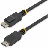 StarTech.com 3ft (1m) DisplayPort 1.2 Cable, 4K x 2K UHD VESA Certified DisplayPort Cable, DP Cable/Cord for Monitor, w/ Latches — DISPLPORT3L