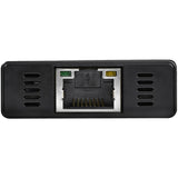 StarTech.com 3 Port Portable USB 3.0 Hub with Gigabit Ethernet Adapter NIC - 5Gbps - Aluminum w/ Cable — ST3300GU3B