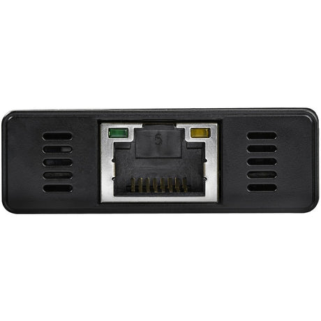 StarTech.com 3 Port Portable USB 3.0 Hub with Gigabit Ethernet Adapter NIC - 5Gbps - Aluminum w/ Cable — ST3300GU3B