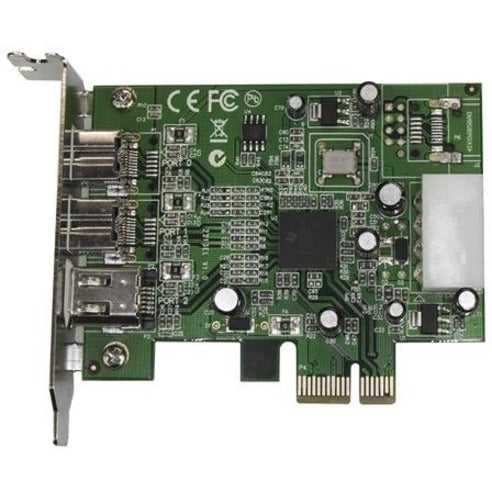 StarTech.com 3 Port 2b 1a LP 1394 PCI Express FireWire Card — PEX1394B3LP