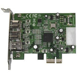 StarTech.com 3 Port 2b 1a LP 1394 PCI Express FireWire Card — PEX1394B3LP
