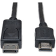 Eaton Tripp Lite Series DisplayPort to HDMI Adapter Cable (M/M), 3 ft. (0.9 m), TAA — P582-003