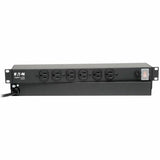 Eaton Tripp Lite Series 1U Rack-Mount Network Server Power Strip, 120V, 15A, 6-Outlet (Front-Facing), 15 ft. (4.57 m) Cord — RS-0615-F