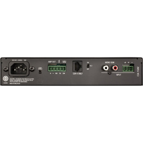JBL Commercial Commercial CSA 1120Z Amplifier - 120 W RMS - 1 Channel - Black — NCSA1120Z-U-US