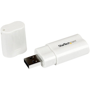 StarTech.com USB 2.0 to Audio Adapter - Sound card - stereo - Hi-Speed USB — ICUSBAUDIO