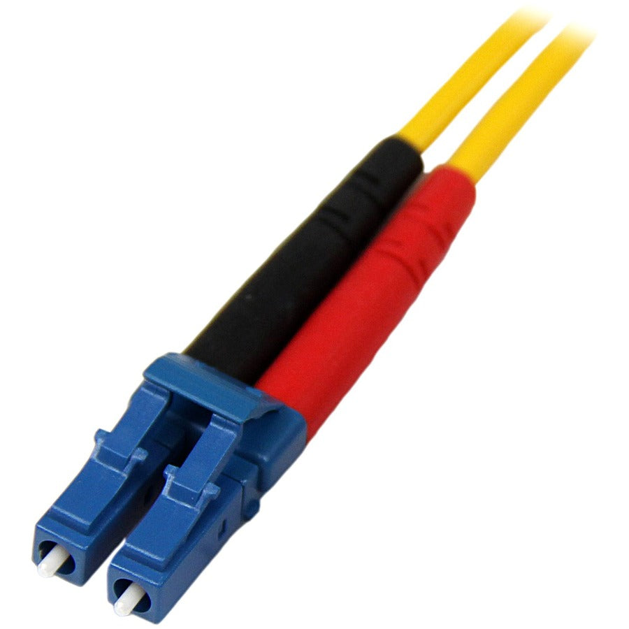 StarTech.com 10m Fiber Optic Cable - Single-Mode Duplex 9/125 LSZH Fiber Jumper Cord - LC/LC — SMFIBLCLC10