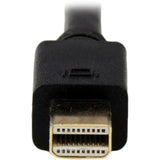 StarTech.com 6ft Mini DisplayPort to VGA Cable, Active Mini DP to VGA Adapter Cable, 1080p, mDP 1.2 to VGA Monitor/Display Converter Cable — MDP2VGAMM6B