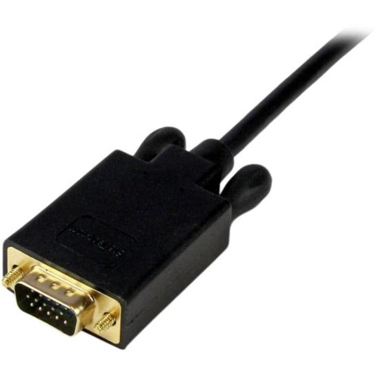 StarTech.com 6ft Mini DisplayPort to VGA Cable, Active Mini DP to VGA Adapter Cable, 1080p, mDP 1.2 to VGA Monitor/Display Converter Cable — MDP2VGAMM6B