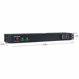 CyberPower RKBS15S2F8R Rackbar 10 - Outlet Surge Protector with 3600 J Surge Suppression — RKBS15S2F8R