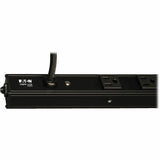 Eaton Tripp Lite Series 1.4kW Single-Phase 120V Basic PDU, 14 NEMA 5-15R Outlets, NEMA 5-15P Input, 15 ft. (4.57 m) Cord, 0U Vertical — PDUV15