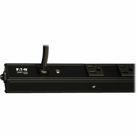 Eaton Tripp Lite Series 1.4kW Single-Phase 120V Basic PDU, 14 NEMA 5-15R Outlets, NEMA 5-15P Input, 15 ft. (4.57 m) Cord, 0U Vertical — PDUV15