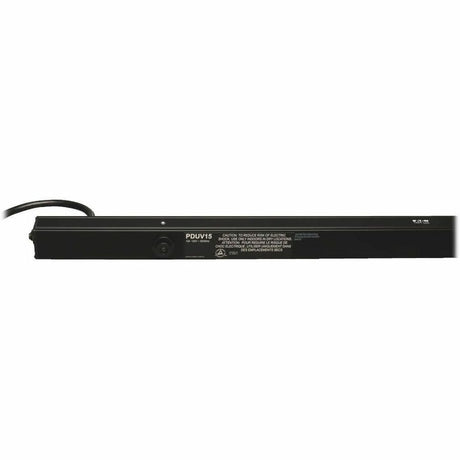 Eaton Tripp Lite Series 1.4kW Single-Phase 120V Basic PDU, 14 NEMA 5-15R Outlets, NEMA 5-15P Input, 15 ft. (4.57 m) Cord, 0U Vertical — PDUV15