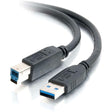 C2G 2m USB 3.0 Cable - USB A to USB B - M/M — 54174
