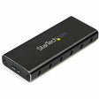 StarTech.com M.2 SSD Enclosure for M.2 SATA SSDs - USB 3.1 (10Gbps) with USB-C Cable - External Enclosure for USB-C Host - Aluminum — SM21BMU31C3