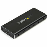 StarTech.com M.2 SSD Enclosure for M.2 SATA SSDs - USB 3.1 (10Gbps) with USB-C Cable - External Enclosure for USB-C Host - Aluminum — SM21BMU31C3