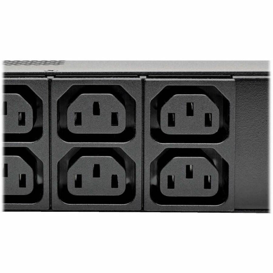 Eaton Tripp Lite Series 5.8kW Single-Phase Local Metered PDU, 200-240V Outlets (8 C19 and 40 C13), L6-30P, 10 ft. (3.05 m) Cord, 0U Vertical, TAA, 70 in. — PDUMV30HV2