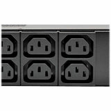 Eaton Tripp Lite Series 5.8kW Single-Phase Local Metered PDU, 200-240V Outlets (8 C19 and 40 C13), L6-30P, 10 ft. (3.05 m) Cord, 0U Vertical, TAA, 70 in. — PDUMV30HV2