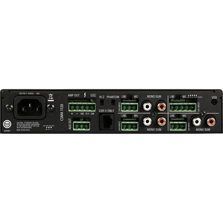 JBL Commercial CSMA 180 Amplifier - 80 W RMS - 4 Channel — NCSMA180-U-US
