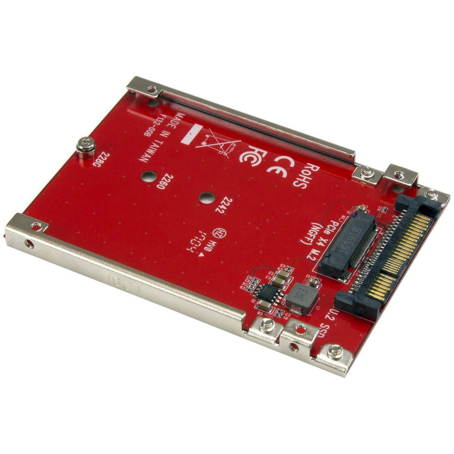 StarTech.com M.2 to U.2 Adapter - M.2 Drive to U.2 (SFF-8639) Host Adapter for M.2 PCIe NVMe SSDs - M.2 Drive Adapter - M.2 PCIe SSD Adapter — U2M2E125